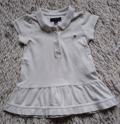 Vestido Bebe Beba Tommy Hilfiger Baby Cuello Polo