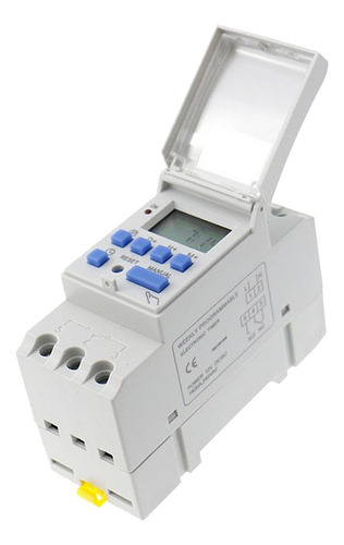 Dc 12v Din Rail Lcd Semanal Programable Temporizador