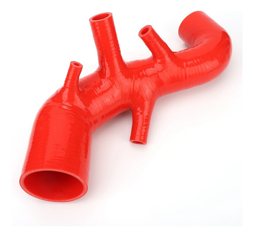 Tubo De Admisión Rojo Y Rojo, Manguera De Silicona, Aumento
