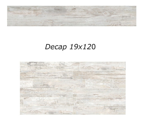 Porcelanato Cerro Negro Simil Madera 19x1.20