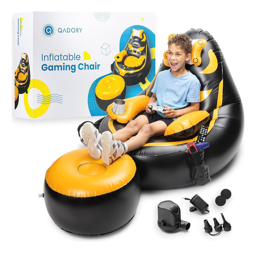 Qadory Silla De Juego Para Niños, Silla Inflable Para Niños 