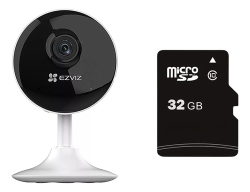 Camara Seguridad Wifi Ip Ezviz C1c Hd 1080p + Memoria 32 Gb