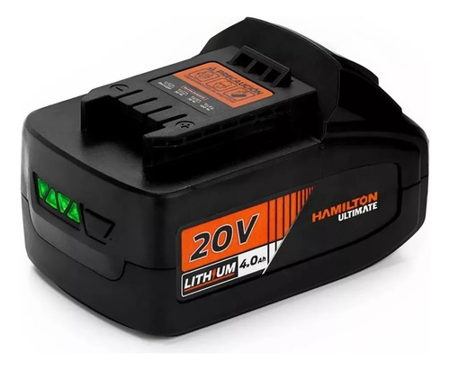 Batería 20v Ion De Litio 4.0amp Hamilton Ultimate