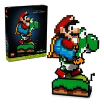 Comprar LEGO® Super Mario™ Super Mario World™: Mario y Yoshi Set Nintendo® coleccionable para adultos 71438