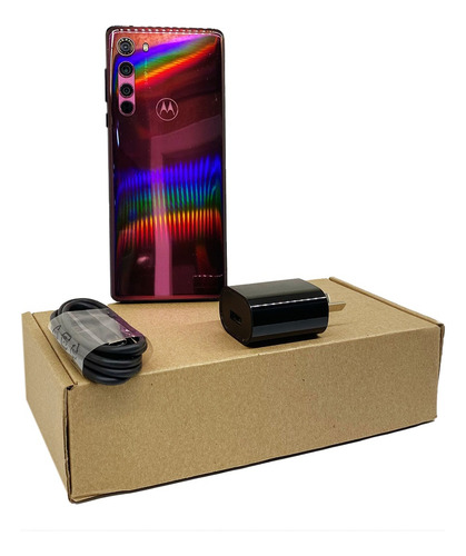 Celular Refabricado Motorola Edge 5g Xt2063 128gb + 6gb Ram Bordó (Reacondicionado)