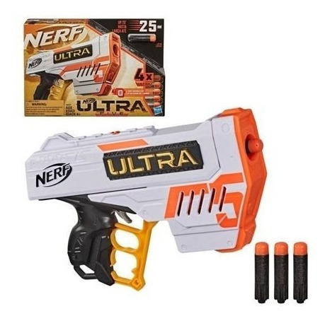 Nerf Lanzador Dardos De Larga Distancia Ultra Five 4 Dardos