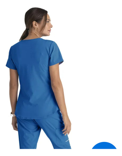 Uniforme Quirúrgico Skechers Mujer Talla S Azul Royal Azul Lisa S (Usado)