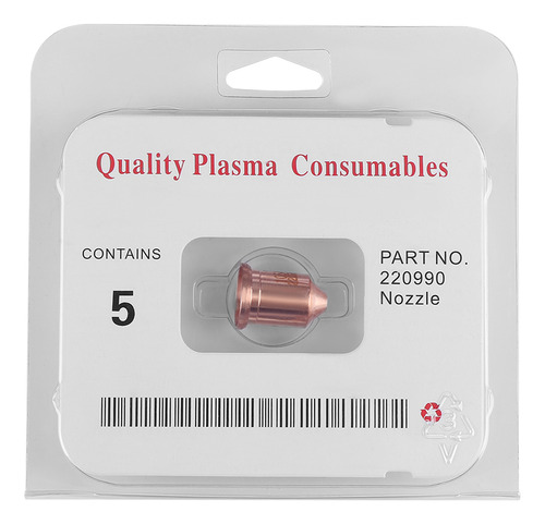 5 Boquillas Para Cortadora De Plasma, Puntas De Antorcha, Co