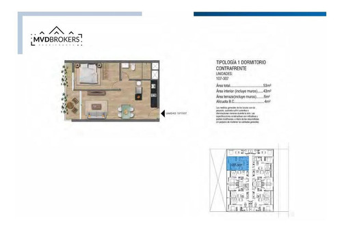 Imagen 8 de 18 de Apartamento - Pocitos Nuevo