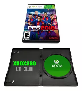 Juego Xbox 360 - Chip Lt3.0 - Pro Evolution Soccer 18 - Pes