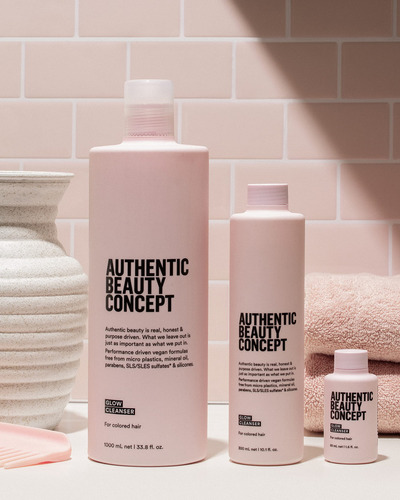 Authentic Beauty Concept Glow Cleanser Champú Cabello Teñido