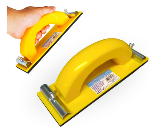 Lixa Fácil Manual Parede Teto Extensor 22x8cm Full - Mh