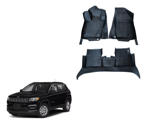 Kit De Tapetes Uso Rudo Jeep Compass 2018-2021