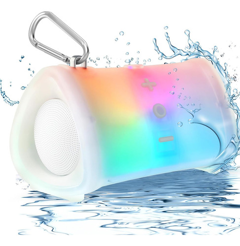 Eboda Altavoz De Ducha Bluetooth, Ipx7 Impermeable Altavoces Color Color: Cristal 110v