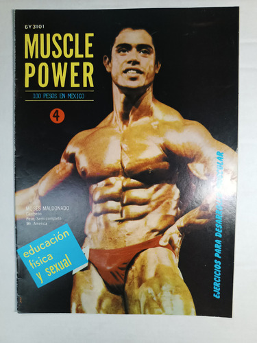 Revista Muscle Power # 4 Moises Maldonado