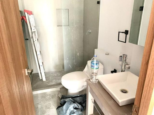 Anzures, Departamento Con Terraza Privada, 1 Recámara, Estudio O Área De T.v., 2 Baños Completos, Vigilancia 24 Horas. Excelente Ubicación. El Edificio Cuenta Con Roof Garden En Áreas Comunes.