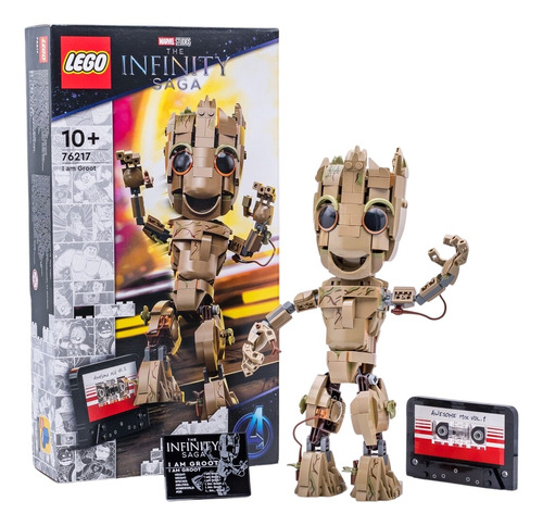 Lego Marvel Yo Soy Groot De 476 Piezas (76217)