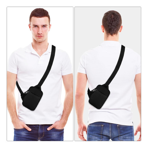 Mini Bolso Bandolera Para Hombres Y Mujeres, Mochila Pequeña