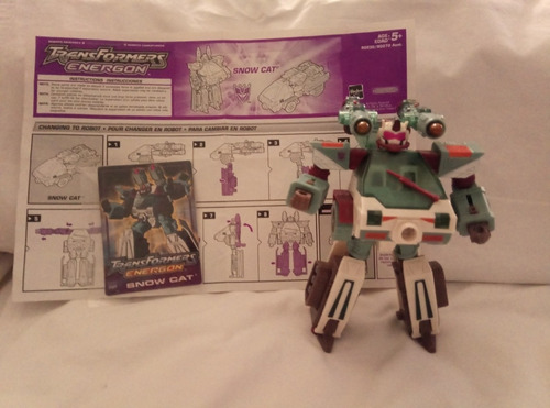Transformers Energon Snow Cat (Usado)