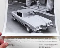 Comprar Foto Antigua Pontiac Grand Prix 1969 No Folleto Auto Manual