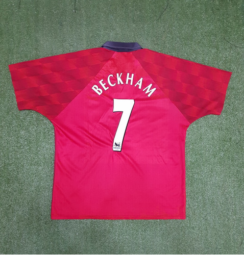 Camiseta Titular Manchester United 1997/98, Beckham 7 Xl
