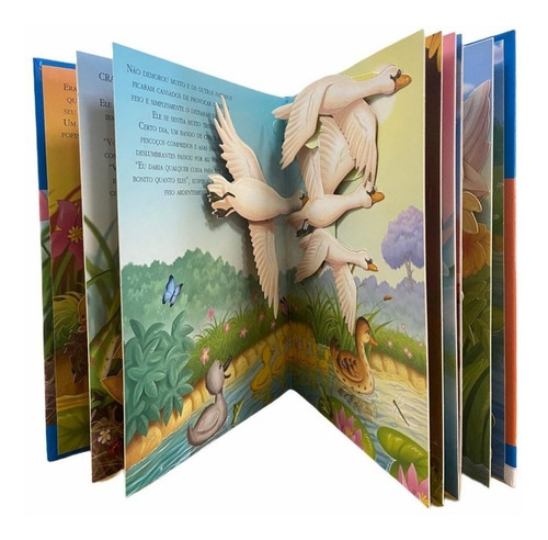 Contos De Fadas Divertidos 3d O Patinho Feio Edit. Todolivro