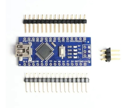 2 Arduino Nano Compatível V3 Atmega328 Ch340 Com Nfe