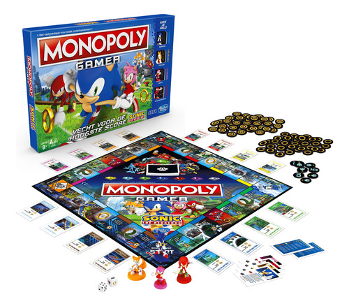 Monopoly - Monopoly Gamer Edición De Sonic The Hedgehog | .