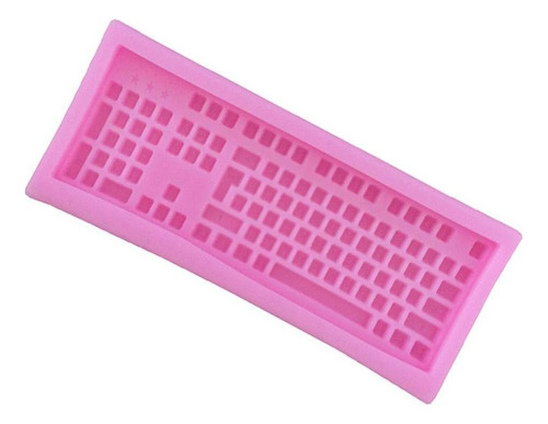 Teclado De Silicona Fondant Cake Decorating Chocolate Mold