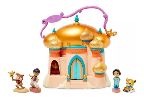 Set Juego Miniatura Palacio Jasmine Disney Animators Littles