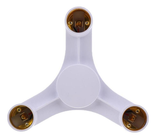 - Adaptador De Base De Bombilla E27 3 En 1 E27