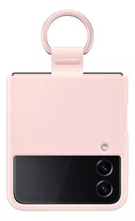 Case Samsung Silicone Cover Galaxy Z Flip 4 Flip4 Pink