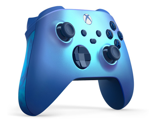 Imagen 2 de 4 de Control joystick inalámbrico Microsoft Xbox Wireless Controller Series X|S aqua shift special edition