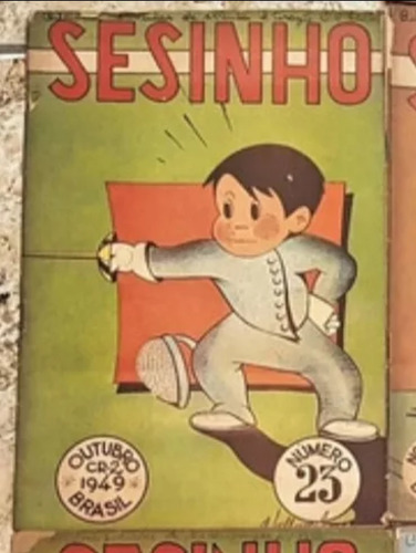 1 Antigo Gibi Sesinho 23 Ou 25 A Escolher Anos 40 A Unidade (Usado)