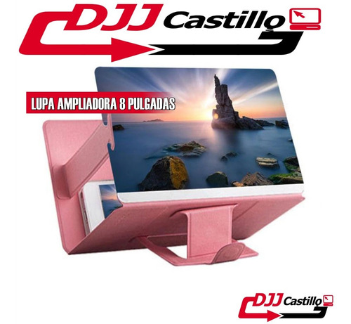 Lupa Amplificador De Vídeo 3d Hd 8pulgadas Para Celulares 