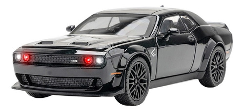 Coche Miniatura De Metal Dodge Challenger Srt Hellcat Redeye