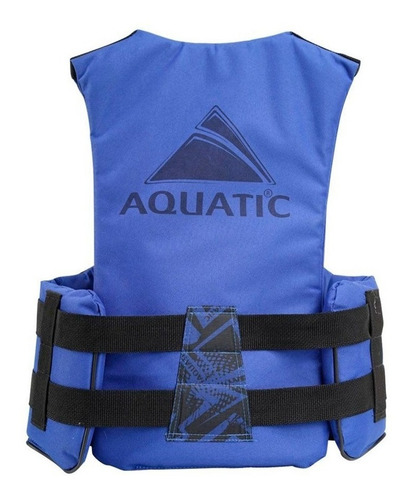 Imagen 2 de 4 de Chaleco Salvavidas Aquatic Limit Daf Wakeboard Sky Pesca