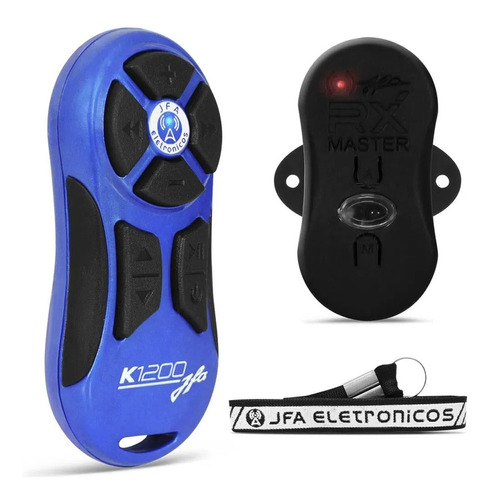 Controle Longa Distância Jfa K1200 1200 Mts Azul Completo