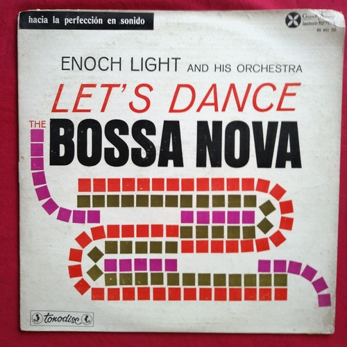 Bossa Nova Enoch Light And His Orchestra Lp 1956 Muy Bueno