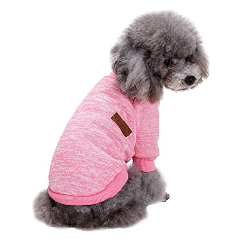 Ropa Mascota Perro Prendas Jersey Suave Cálido Cachorro