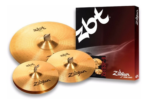 Set Platillos Zildjian Zbts3p9 Hihat 13 Crash 14 Y 18