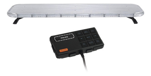 Barra De Luces Led 47 Rojo/azul/ambar De 132 Leds