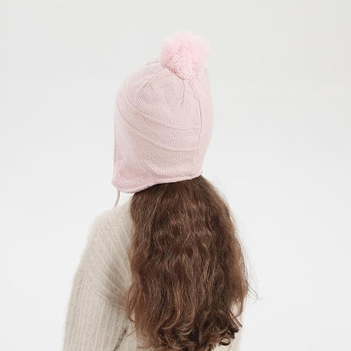 Set De 2 Gorros Y Guantes De Color Puro Para Bebé, Otoño/inv