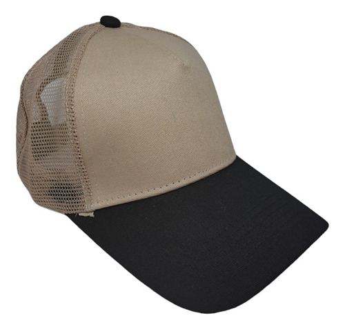 Gorra Trucker Tela Gabardina Lisa Excelente Calidad Premium