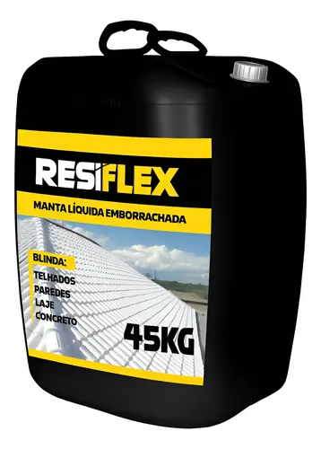 Manta Liquida Resiflex 45kg Telhado Fibrocimento Parede Laje | Frete grátis
