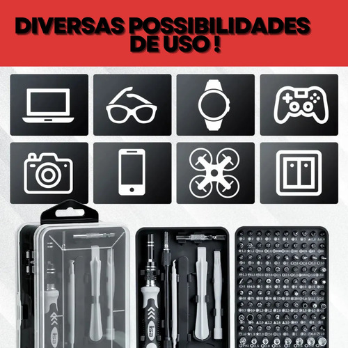 Kit De Llaves De Precisión De 115 Piezas Para Teléfono Celul