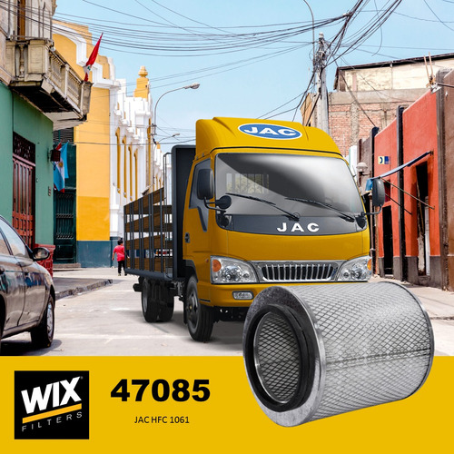 Filtro De Aire Motor Jac 1061 Wix 47085