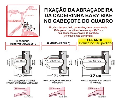 Cadeirinha Infantil Kalf Baby Bike Dianteira Para Bicicleta