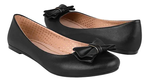 Zapatos Casuales Dama Stylo 1907 Simipiel Negro Cuotas sin inter s