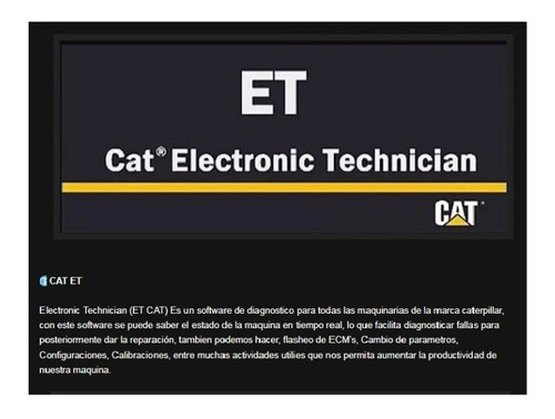 Imagen 2 de 6 de Sis Caterpillar 2019